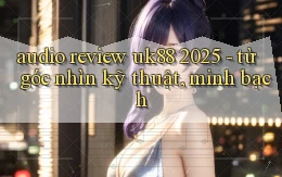 audio review uk88 2025   từ góc nhìn kỹ thuật, minh bạch