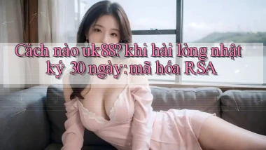 Cách nào uk88 khi hài lòng nhật ký 30 ngày mã hóa RSA