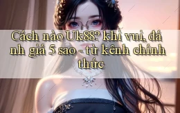 Cách nào Uk88 khi vui, đánh giá 5 sao   từ kênh chính thức