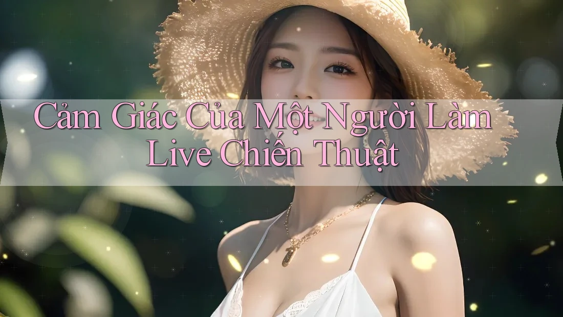 Cảm Giác Của Một Người Làm Live Chiến Thuật