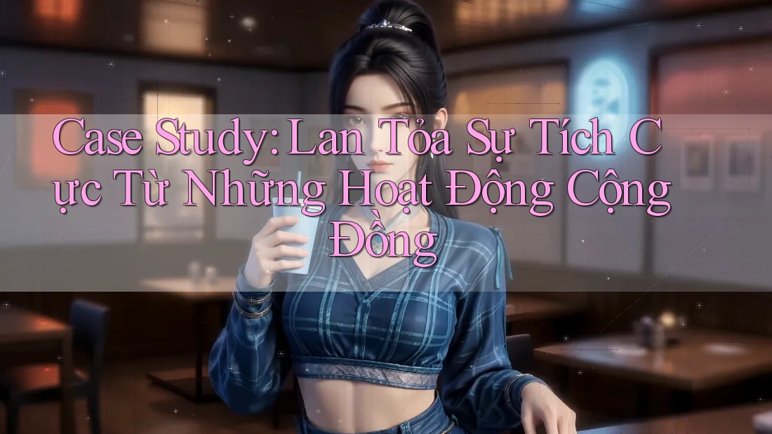 Case Study: Lan Tỏa Sự Tích Cực Từ Những Hoạt Động Cộng Đồng Case Study: Lan Tỏa Sự Tích Cực Từ Những Hoạt Động Cộng Đồng
