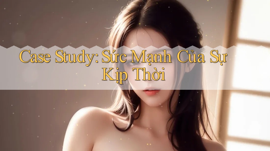 Case Study: Sức Mạnh Của Sự Kịp Thời