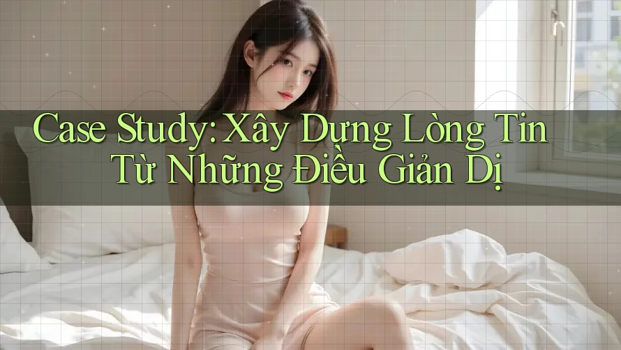 Case Study: Xây Dựng Lòng Tin Từ Những Điều Giản Dị Case Study: Xây Dựng Lòng Tin Từ Những Điều Giản Dị