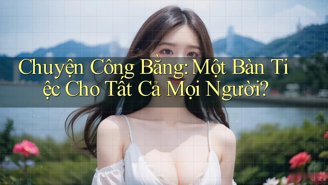 Chuyện Công Bằng: Một Bàn Tiệc Cho Tất Cả Mọi Người? Chuyện Công Bằng: Một Bàn Tiệc Cho Tất Cả Mọi Người?