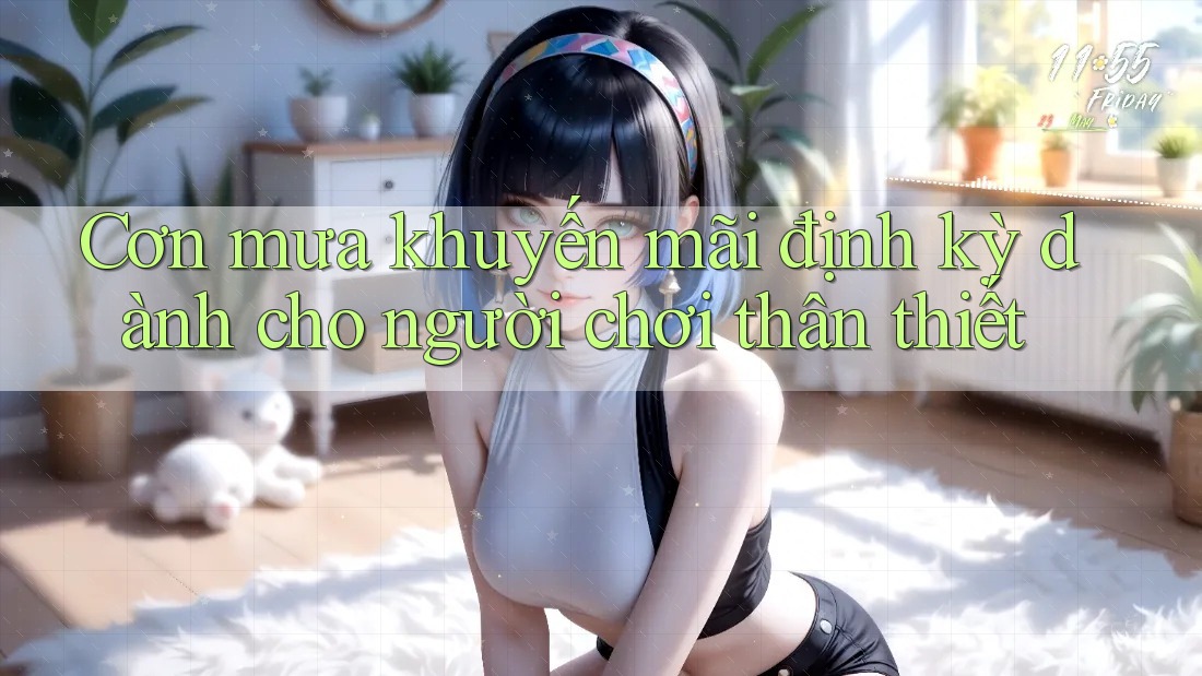Cơn mưa khuyến mãi định kỳ dành cho người chơi thân thiết Cơn mưa khuyến mãi định kỳ dành cho người chơi thân thiết