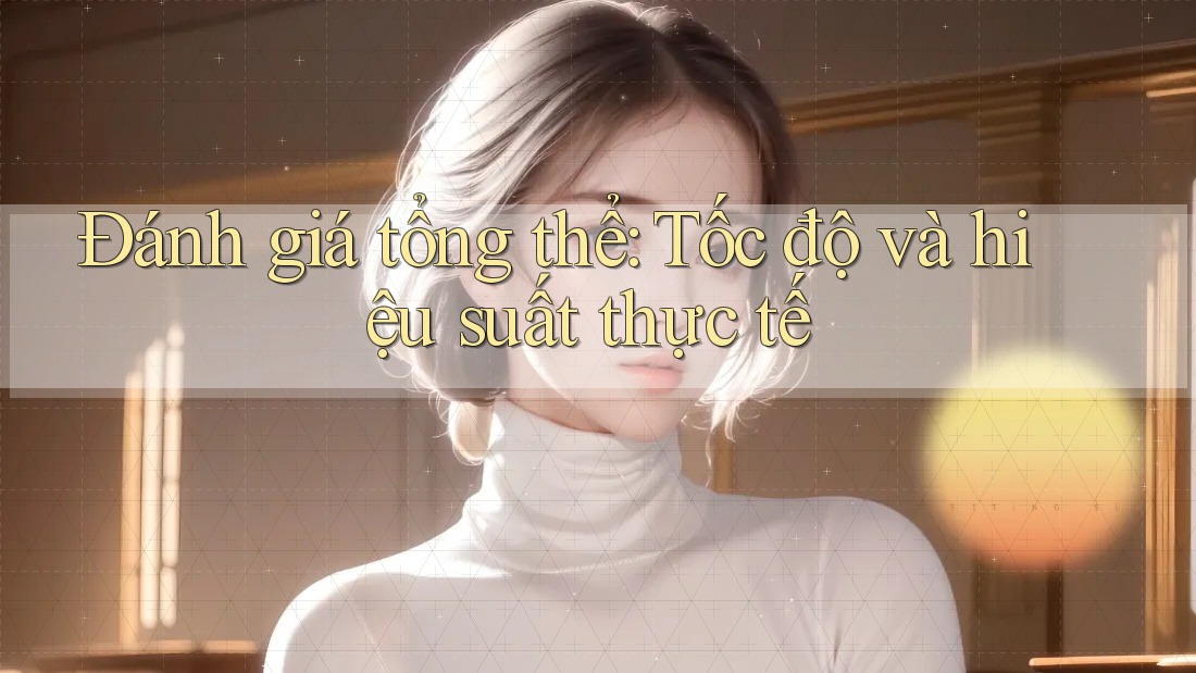 Đánh giá tổng thể - tốc độ và hiệu suất thực tế Đánh giá tổng thể - tốc độ và hiệu suất thực tế