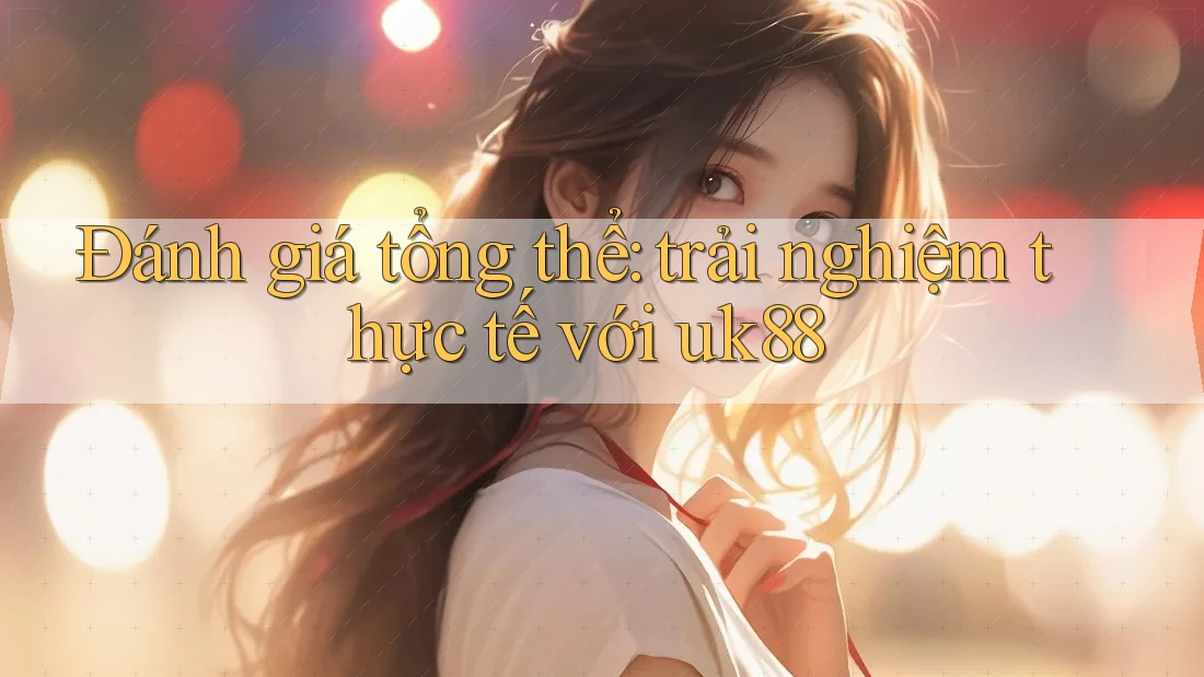 Đánh giá tổng thể: trải nghiệm thực tế với uk88