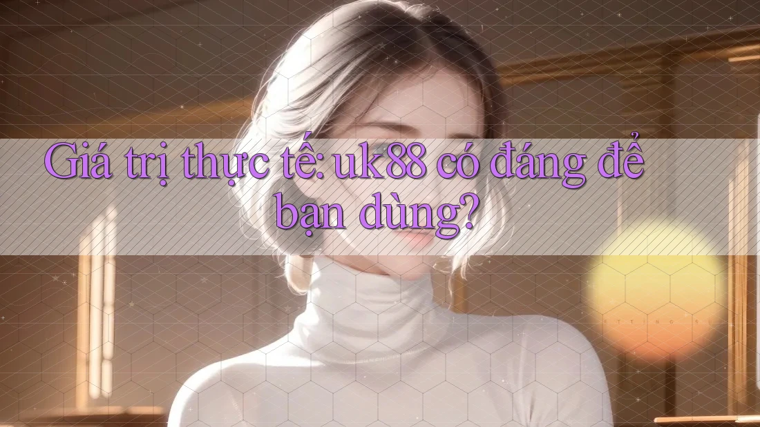 Giá trị thực tế: uk88 có đáng để bạn dùng?