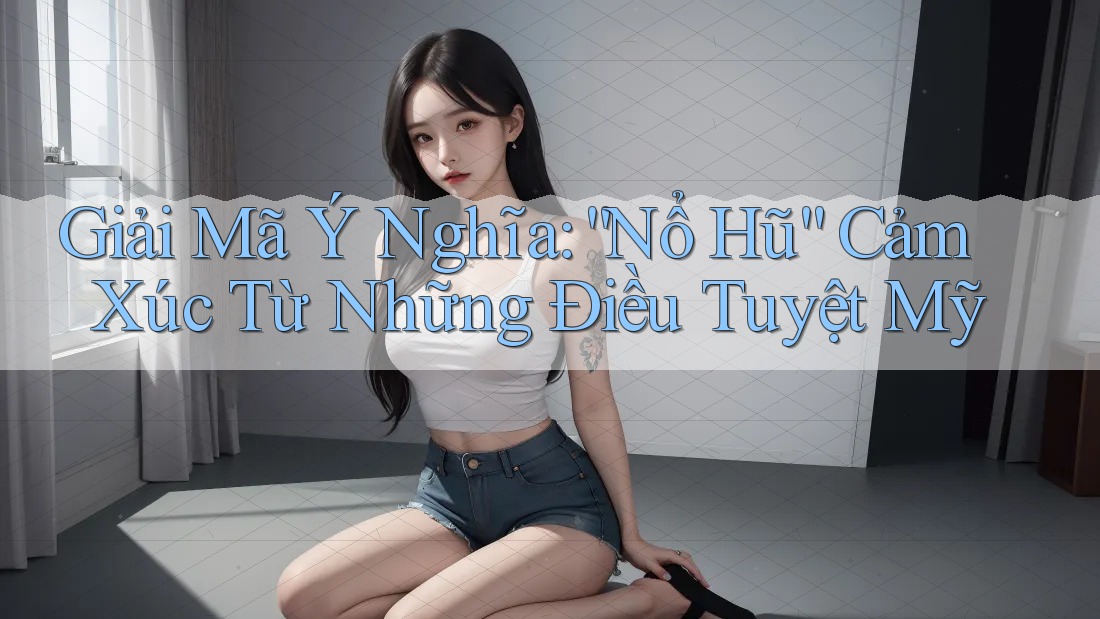Giải Mã Ý Nghĩa: “Nổ Hũ” Cảm Xúc Từ Những Điều Tuyệt Mỹ Giải Mã Ý Nghĩa: “Nổ Hũ” Cảm Xúc Từ Những Điều Tuyệt Mỹ