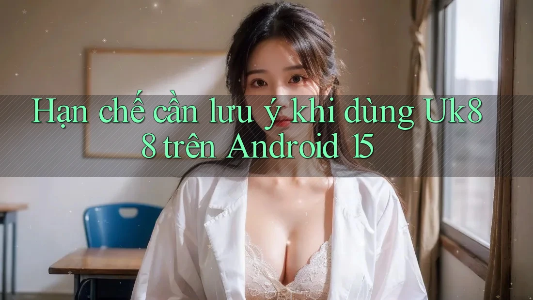 Hạn chế cần lưu ý khi dùng Uk88 trên Android 15