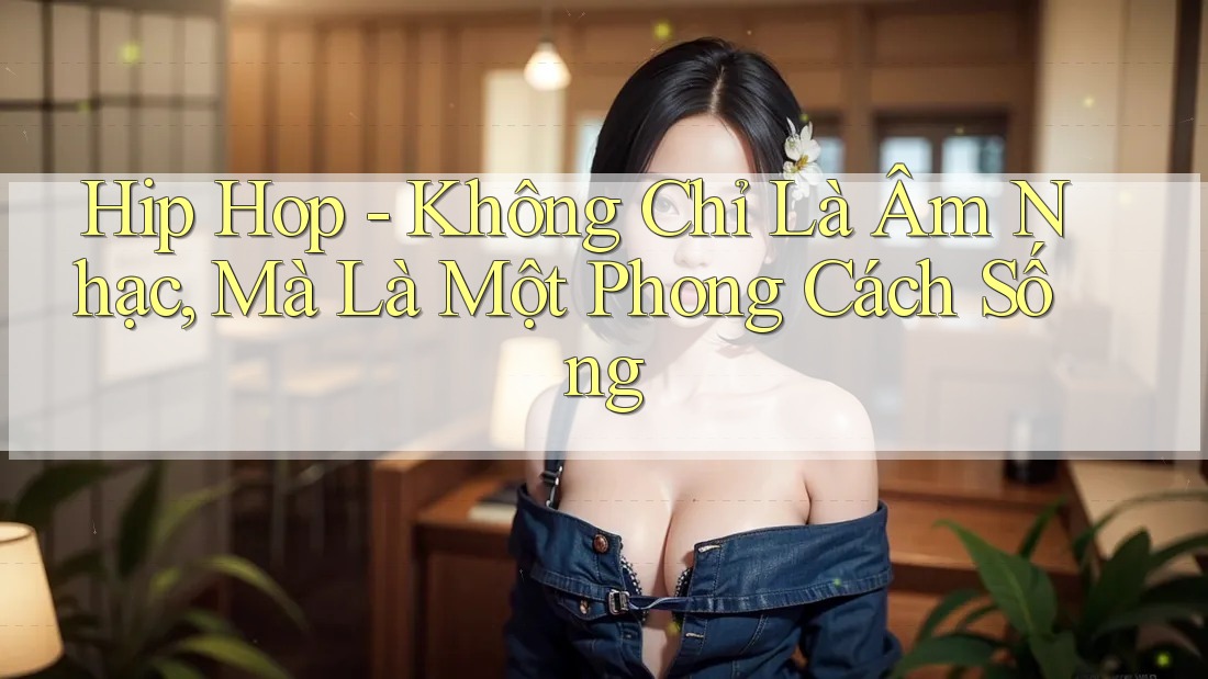 Hip Hop - Không Chỉ Là Âm Nhạc, Mà Là Một Phong Cách Sống