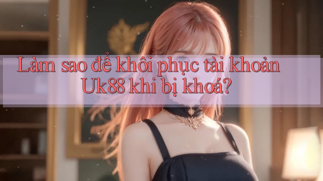 Làm sao để khôi phục tài khoản Uk88 khi bị khoá?