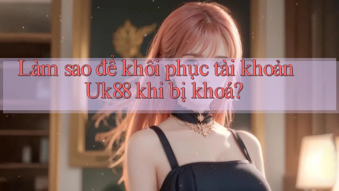 Làm sao để khôi phục tài khoản Uk88 khi bị khoá?