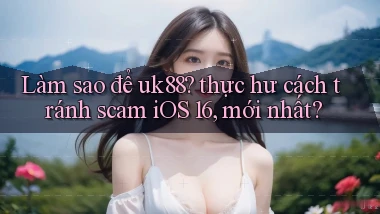 Làm sao để uk88 thực hư cách tránh scam iOS 16, mới nhất