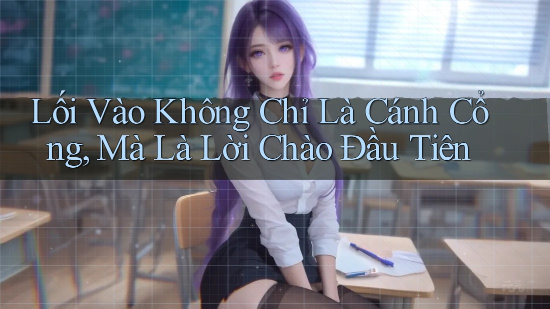 Lối Vào Không Chỉ Là Cánh Cổng, Mà Là Lời Chào Đầu Tiên Lối Vào Không Chỉ Là Cánh Cổng, Mà Là Lời Chào Đầu Tiên