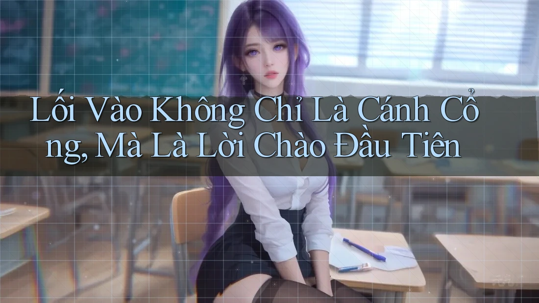 Lối Vào Không Chỉ Là Cánh Cổng, Mà Là Lời Chào Đầu Tiên Lối Vào Không Chỉ Là Cánh Cổng, Mà Là Lời Chào Đầu Tiên