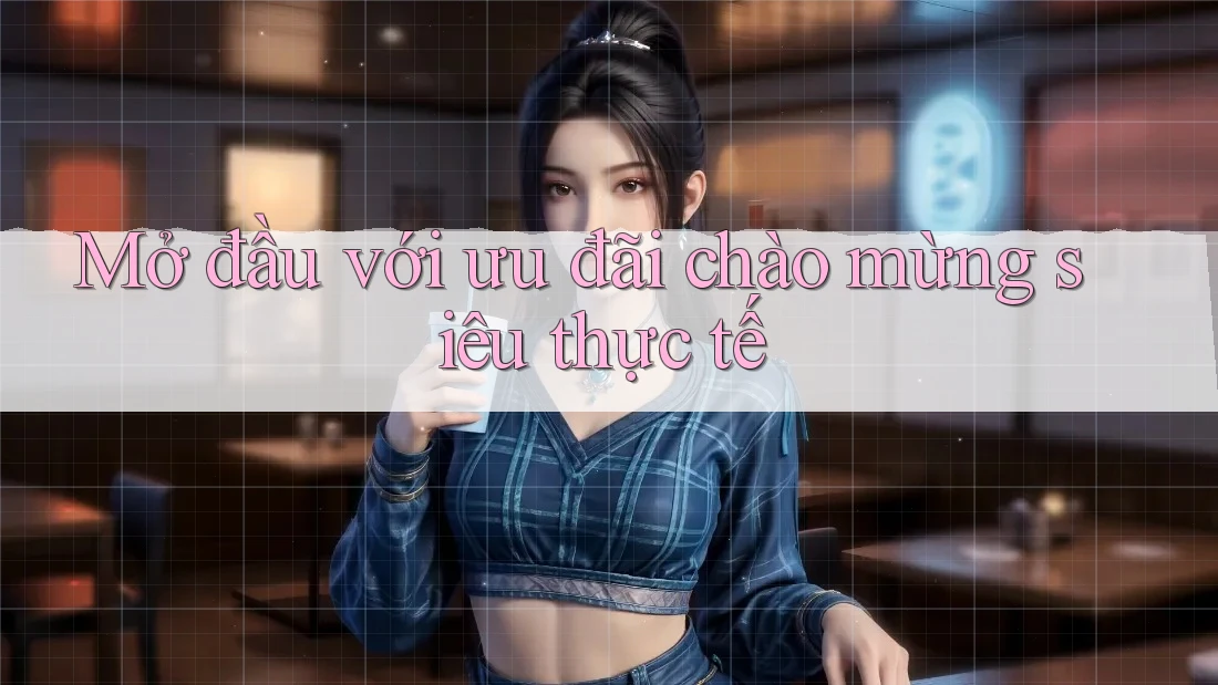 Mở đầu với ưu đãi chào mừng siêu thực tế Mở đầu với ưu đãi chào mừng siêu thực tế
