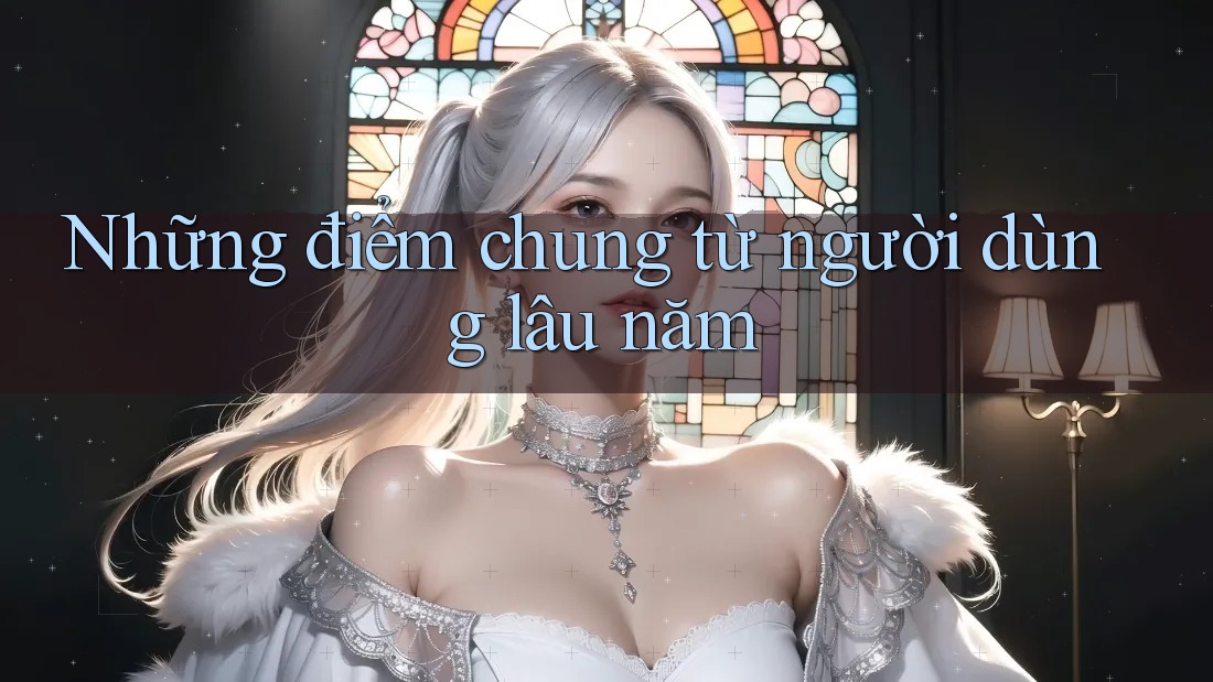 Những điểm chung từ người dùng lâu năm Những điểm chung từ người dùng lâu năm
