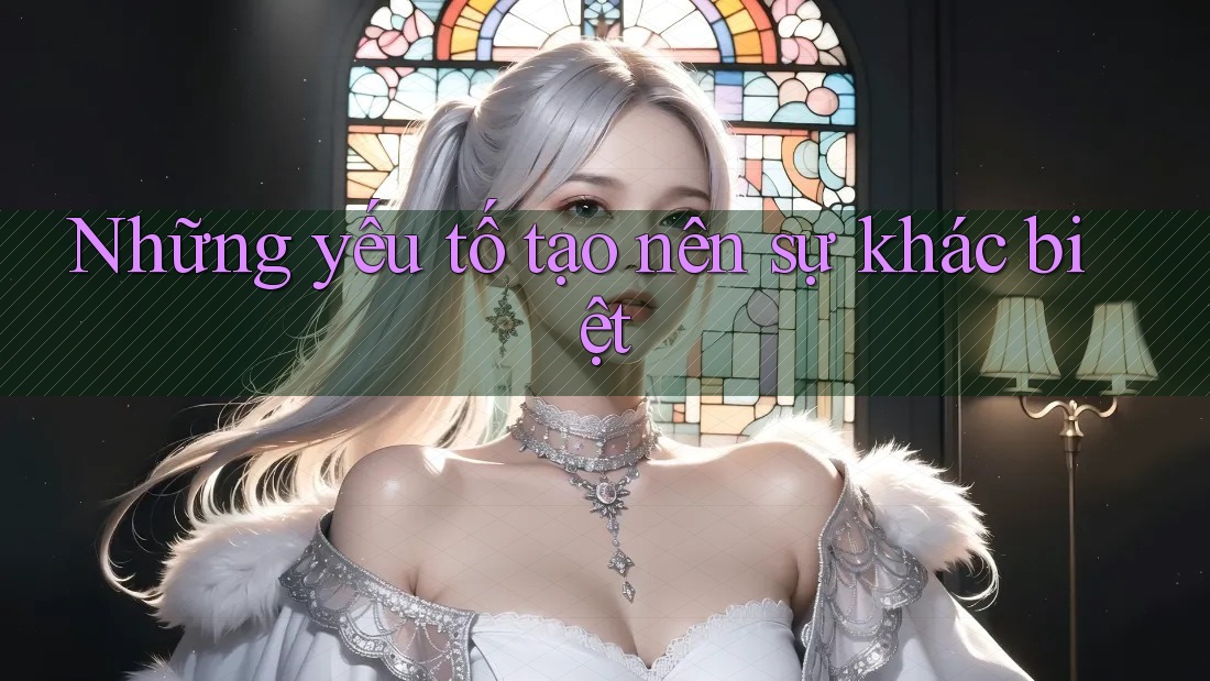 Những yếu tố tạo nên sự khác biệt Những yếu tố tạo nên sự khác biệt
