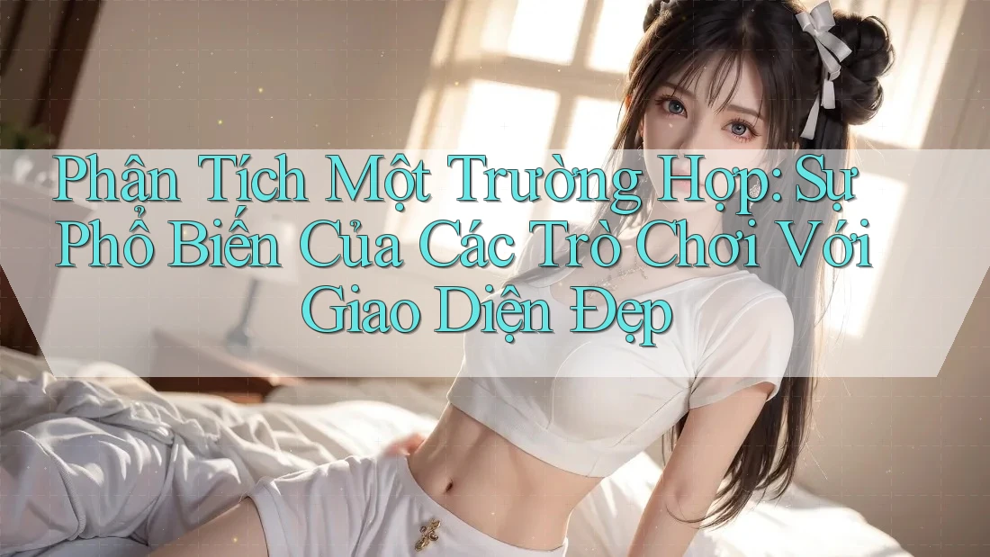 Phân Tích Một Trường Hợp: Sự Phổ Biến Của Các Trò Chơi Với Giao Diện Đẹp Phân Tích Một Trường Hợp: Sự Phổ Biến Của Các Trò Chơi Với Giao Diện Đẹp