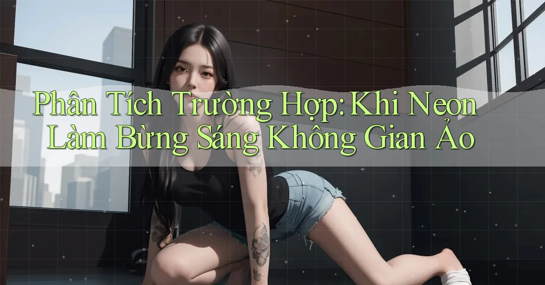 Phân Tích Trường Hợp: Khi Neon Làm Bừng Sáng Không Gian Ảo Phân Tích Trường Hợp: Khi Neon Làm Bừng Sáng Không Gian Ảo