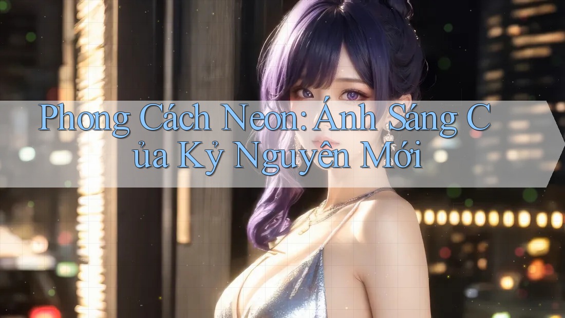 Phong Cách Neon: Ánh Sáng Của Kỷ Nguyên Mới Phong Cách Neon: Ánh Sáng Của Kỷ Nguyên Mới