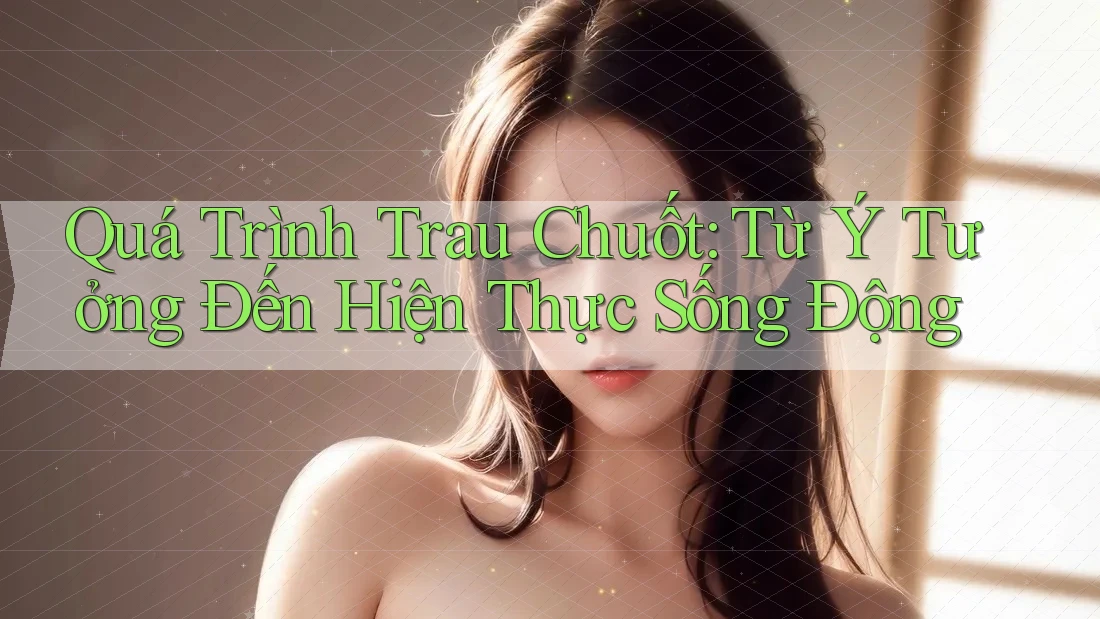 Quá Trình Trau Chuốt: Từ Ý Tưởng Đến Hiện Thực Sống Động Quá Trình Trau Chuốt: Từ Ý Tưởng Đến Hiện Thực Sống Động