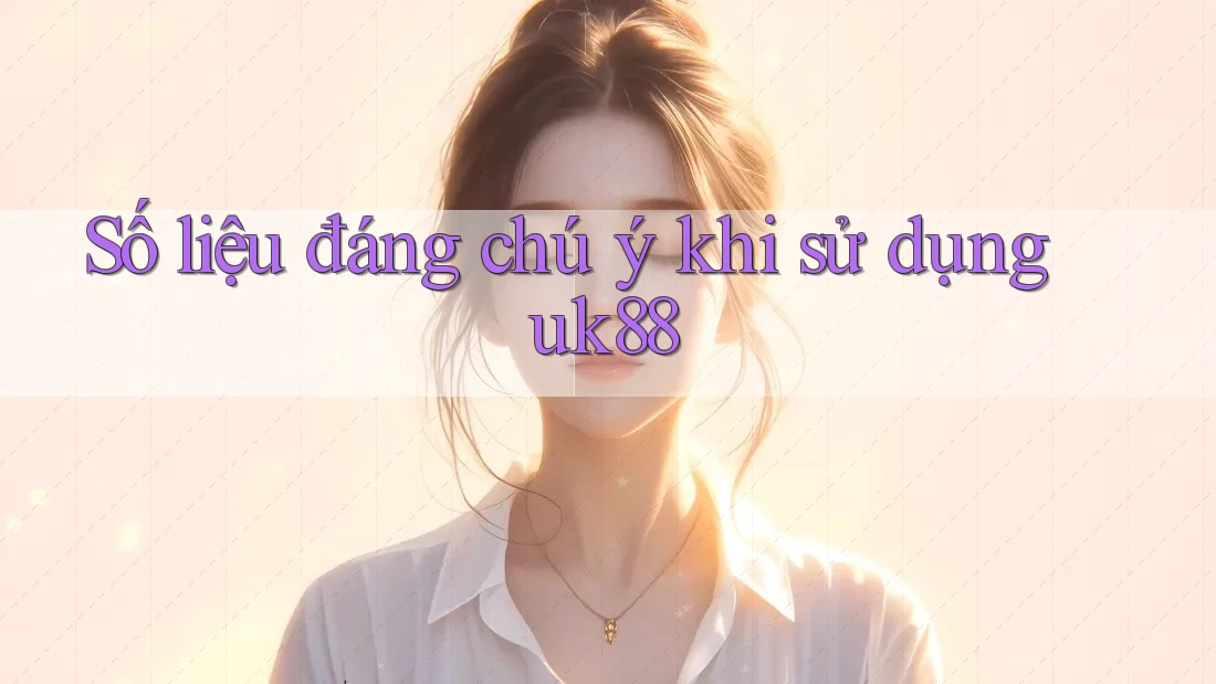 Số liệu đáng chú ý khi sử dụng uk88 Số liệu đáng chú ý khi sử dụng uk88