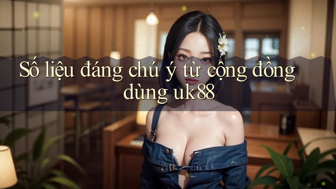 Số liệu đáng chú ý từ cộng đồng dùng uk88 Số liệu đáng chú ý từ cộng đồng dùng uk88