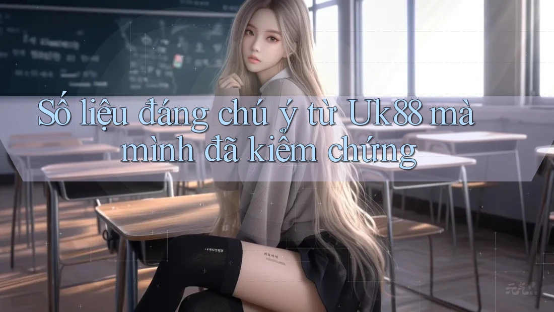 Số liệu đáng chú ý từ Uk88 mà mình đã kiểm chứng Số liệu đáng chú ý từ Uk88 mà mình đã kiểm chứng