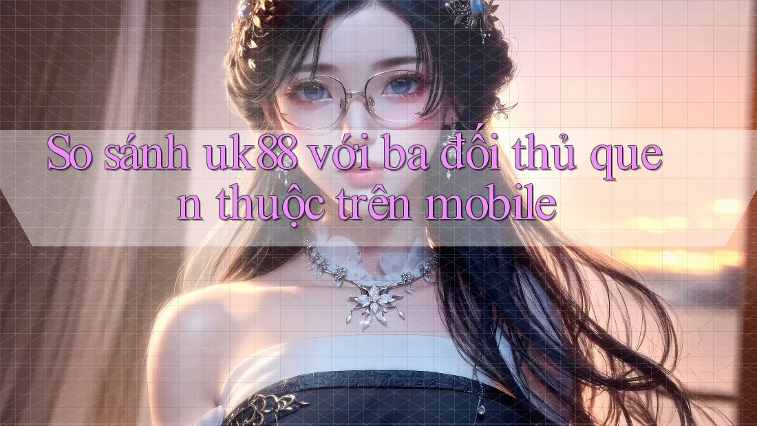 So sánh uk88 với ba đối thủ quen thuộc trên mobile