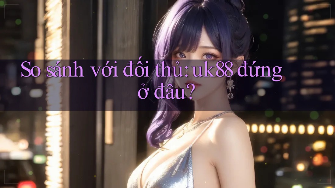 So sánh với đối thủ: uk88 đứng ở đâu? So sánh với đối thủ: uk88 đứng ở đâu?