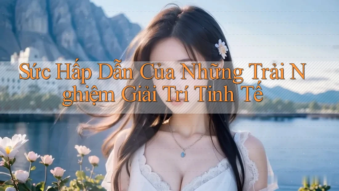 Sức Hấp Dẫn Của Những Trải Nghiệm Giải Trí Tinh Tế
