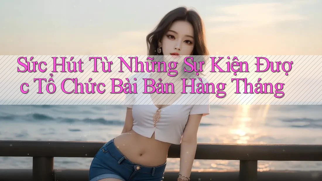 Sức Hút Từ Những Sự Kiện Được Tổ Chức Bài Bản Hàng Tháng Sức Hút Từ Những Sự Kiện Được Tổ Chức Bài Bản Hàng Tháng
