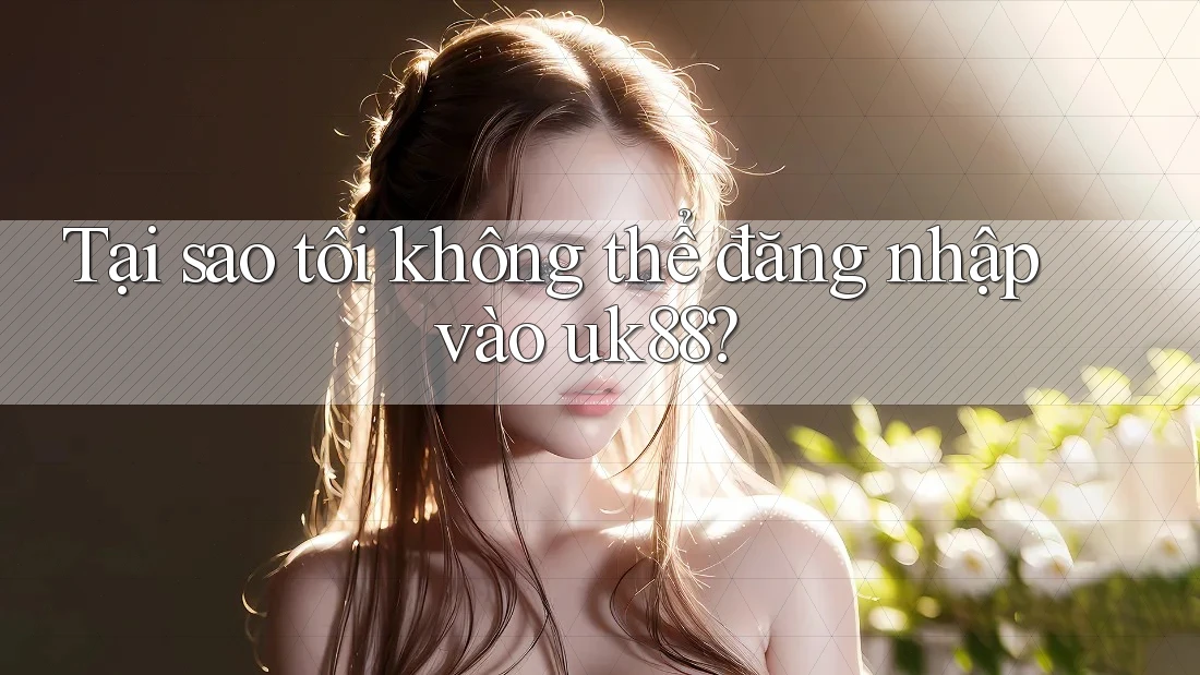 Tại sao tôi không thể đăng nhập vào uk88?