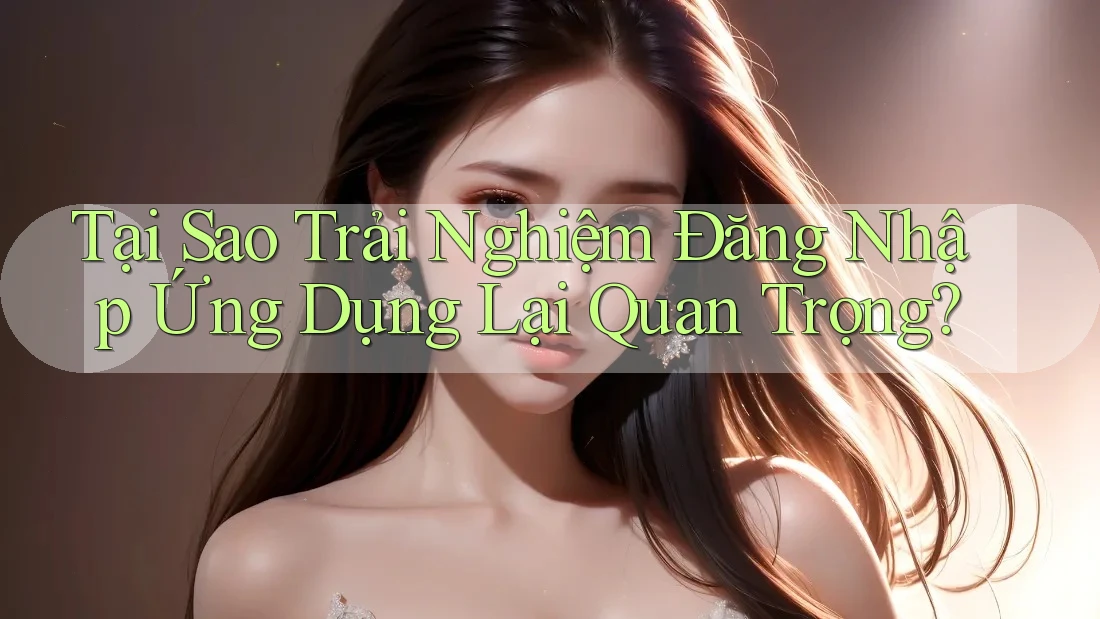 Tại Sao Trải Nghiệm Đăng Nhập Ứng Dụng Lại Quan Trọng? Tại Sao Trải Nghiệm Đăng Nhập Ứng Dụng Lại Quan Trọng?