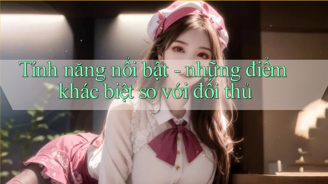 Tính năng nổi bật - những điểm khác biệt so với đối thủ Tính năng nổi bật - những điểm khác biệt so với đối thủ