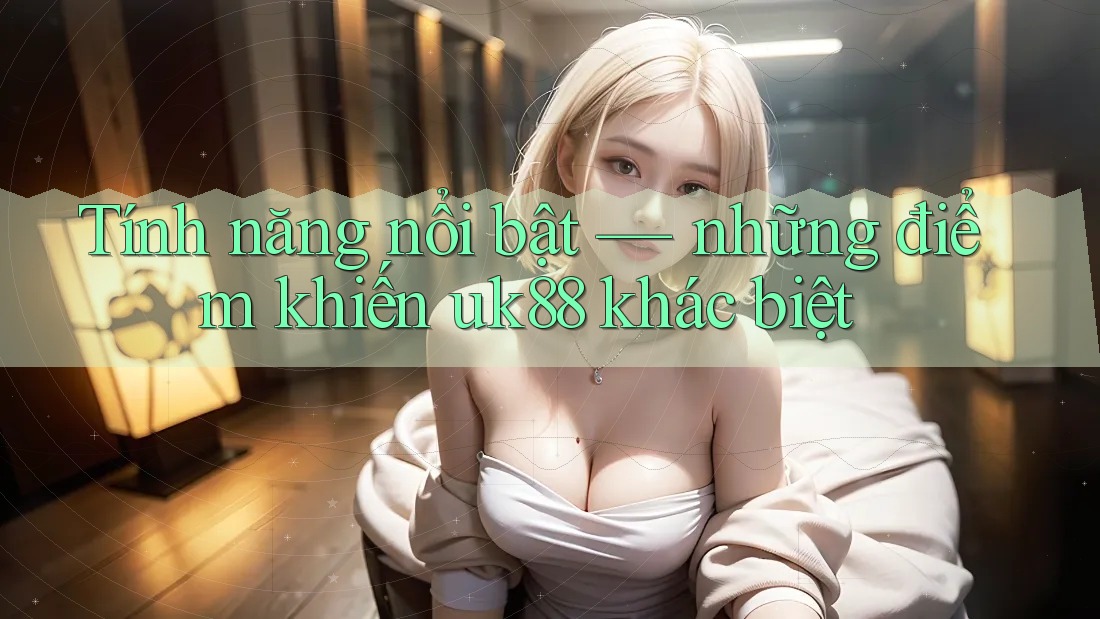Tính năng nổi bật — những điểm khiến uk88 khác biệt Tính năng nổi bật — những điểm khiến uk88 khác biệt