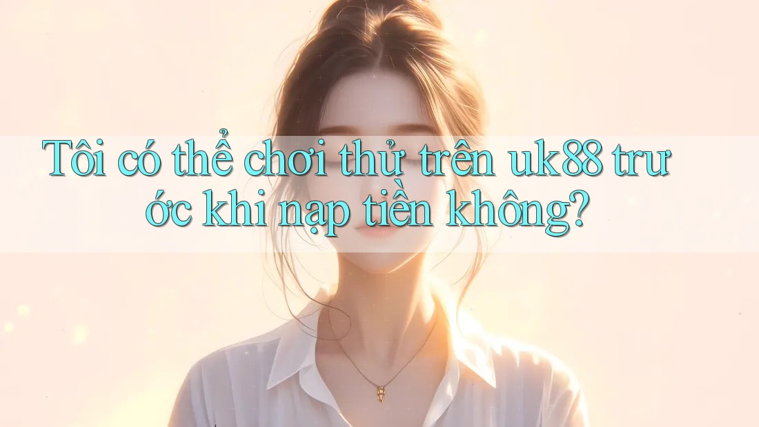 Tôi có thể chơi thử trên uk88 trước khi nạp tiền không? Tôi có thể chơi thử trên uk88 trước khi nạp tiền không?