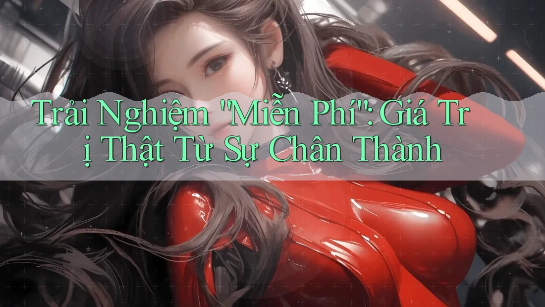 Trải Nghiệm “Miễn Phí”: Giá Trị Thật Từ Sự Chân Thành Trải Nghiệm “Miễn Phí”: Giá Trị Thật Từ Sự Chân Thành