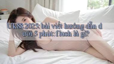 Uk88 2025 bài viết hướng dẫn dưới 5 phút flush là gì