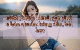 uk88 (2026) đánh giá phiên bản chuẩn hàng đầu, bài học