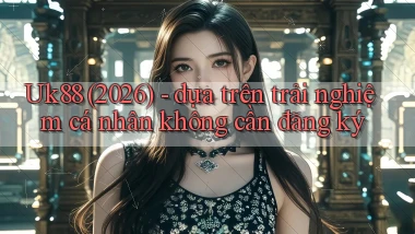 Uk88 (2026)   dựa trên trải nghiệm cá nhân không cần đăng ký