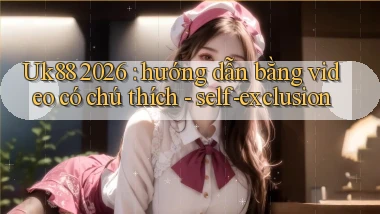 Uk88 2026 hướng dẫn bằng video có chú thích   self exclusion
