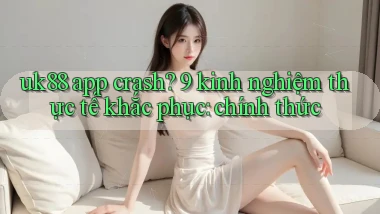 uk88 app crash 9 kinh nghiệm thực tế khắc phục chính thức
