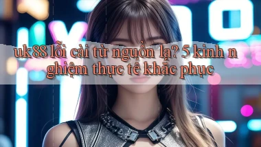 uk88 lỗi cài từ nguồn lạ 5 kinh nghiệm thực tế khắc phục
