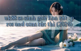 uk88 so sánh giới hạn rút pros and cons tức thì (2026)