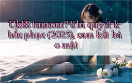 Uk88 timeout 8 bí quyết khắc phục (2025), cam kết bảo mật