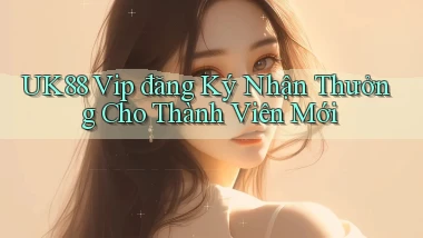 uk88  vip đăng ký nhận thưởng cho thành viên mới