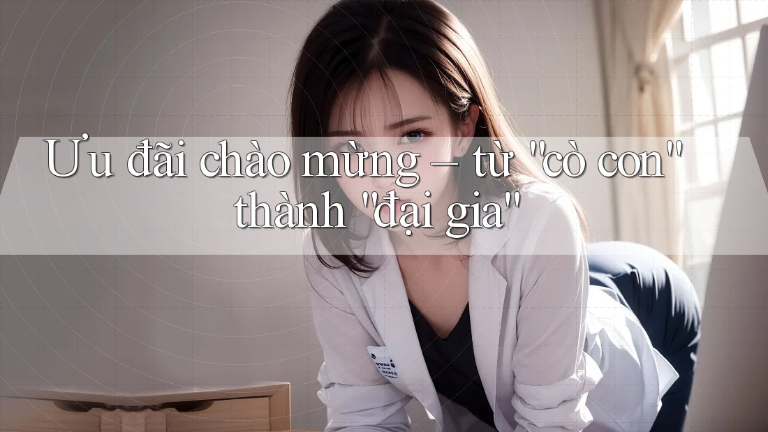 Ưu đãi chào mừng – từ “cò con” thành “đại gia”